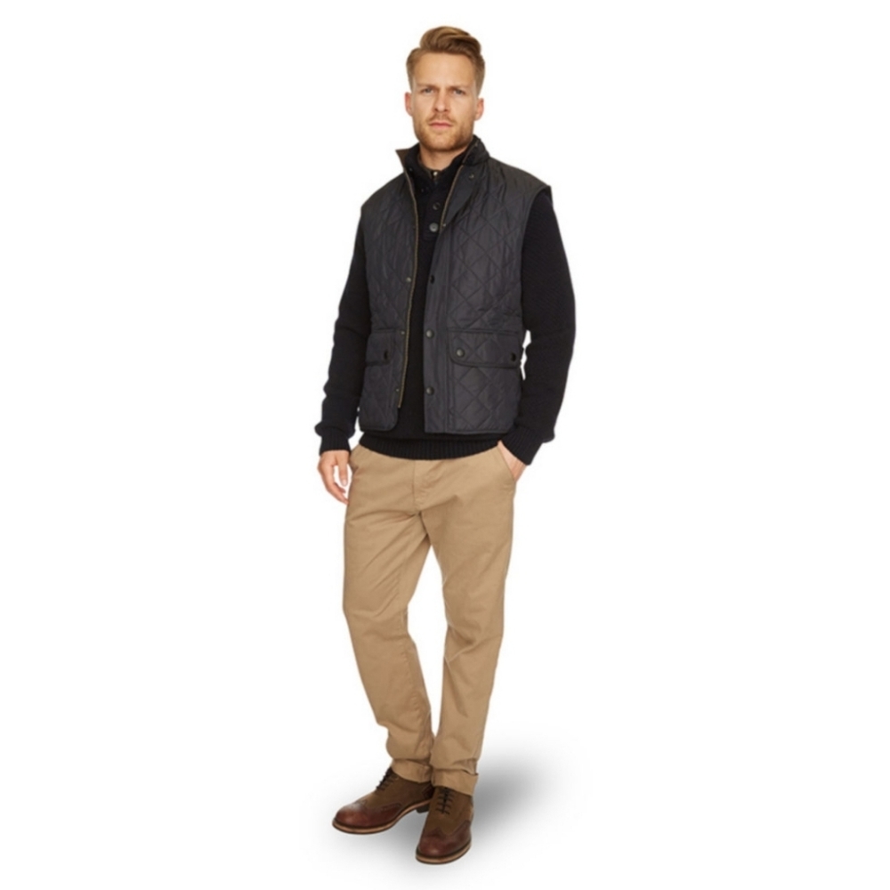 Barbour® Navy Lowerdale Gilet